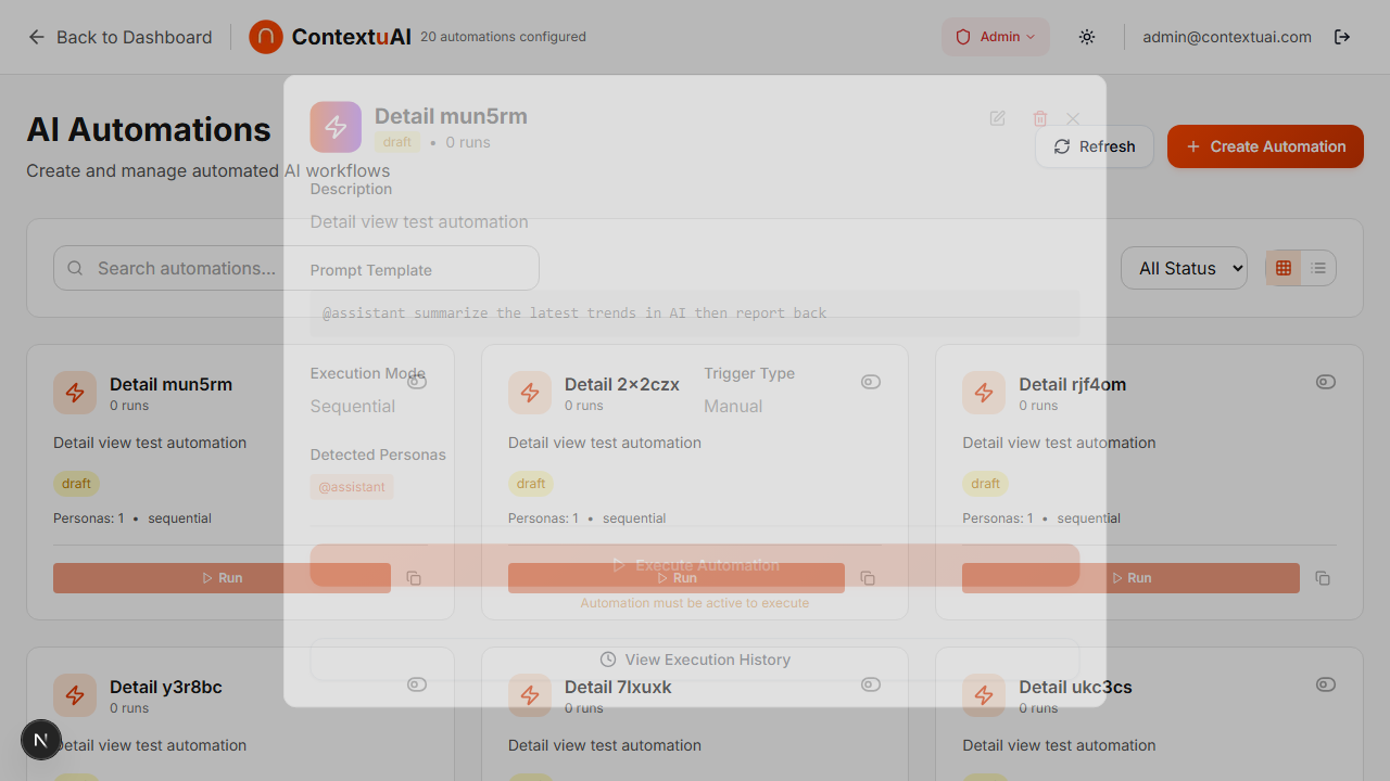 ContextuAI — AI Automations