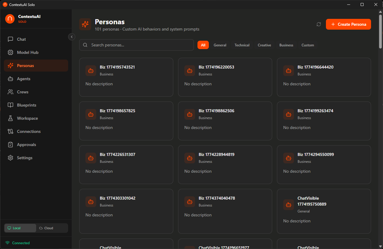 Solo — Personas Library